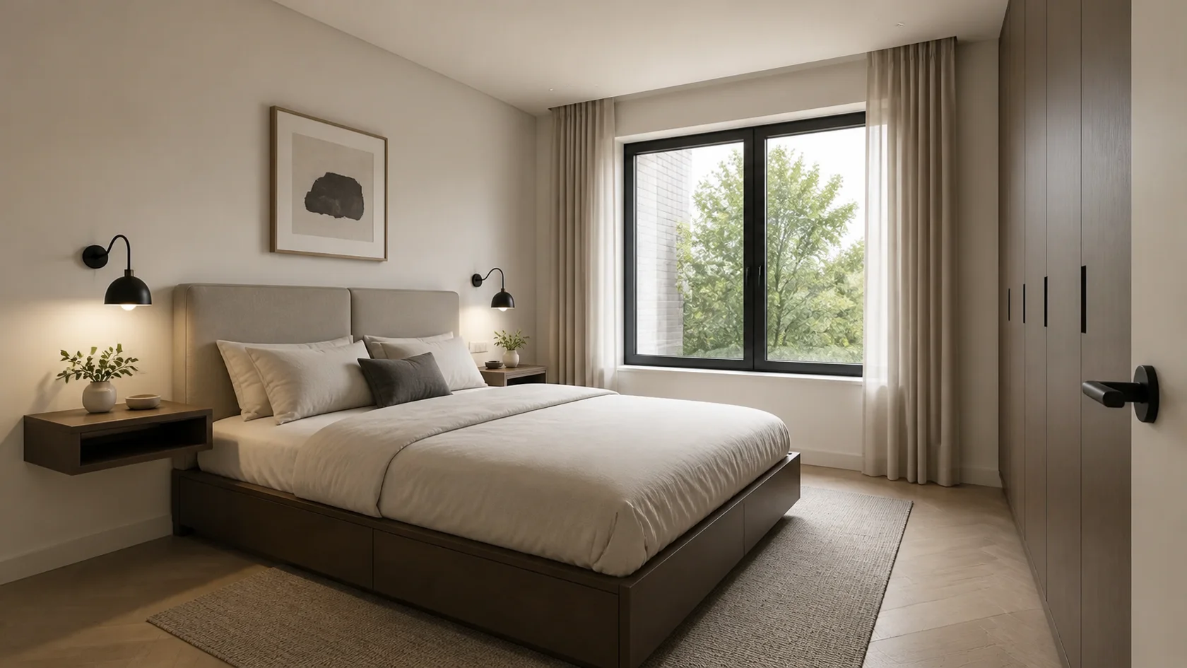 Small Modern Bedroom