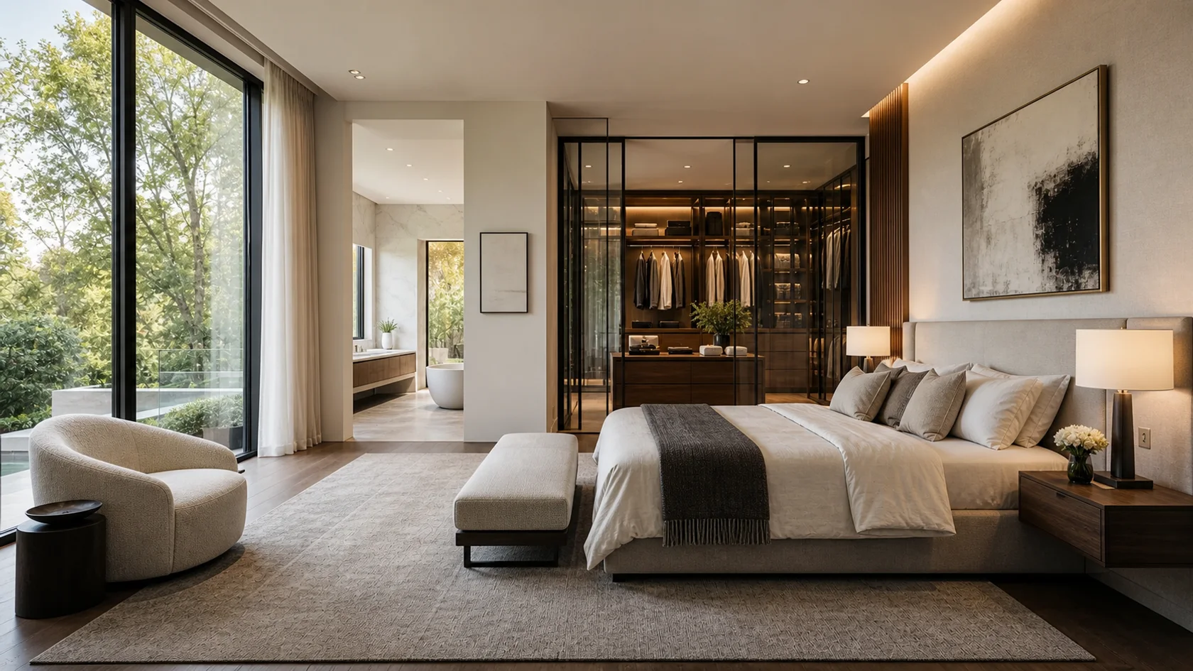 Suite Modern Bedroom