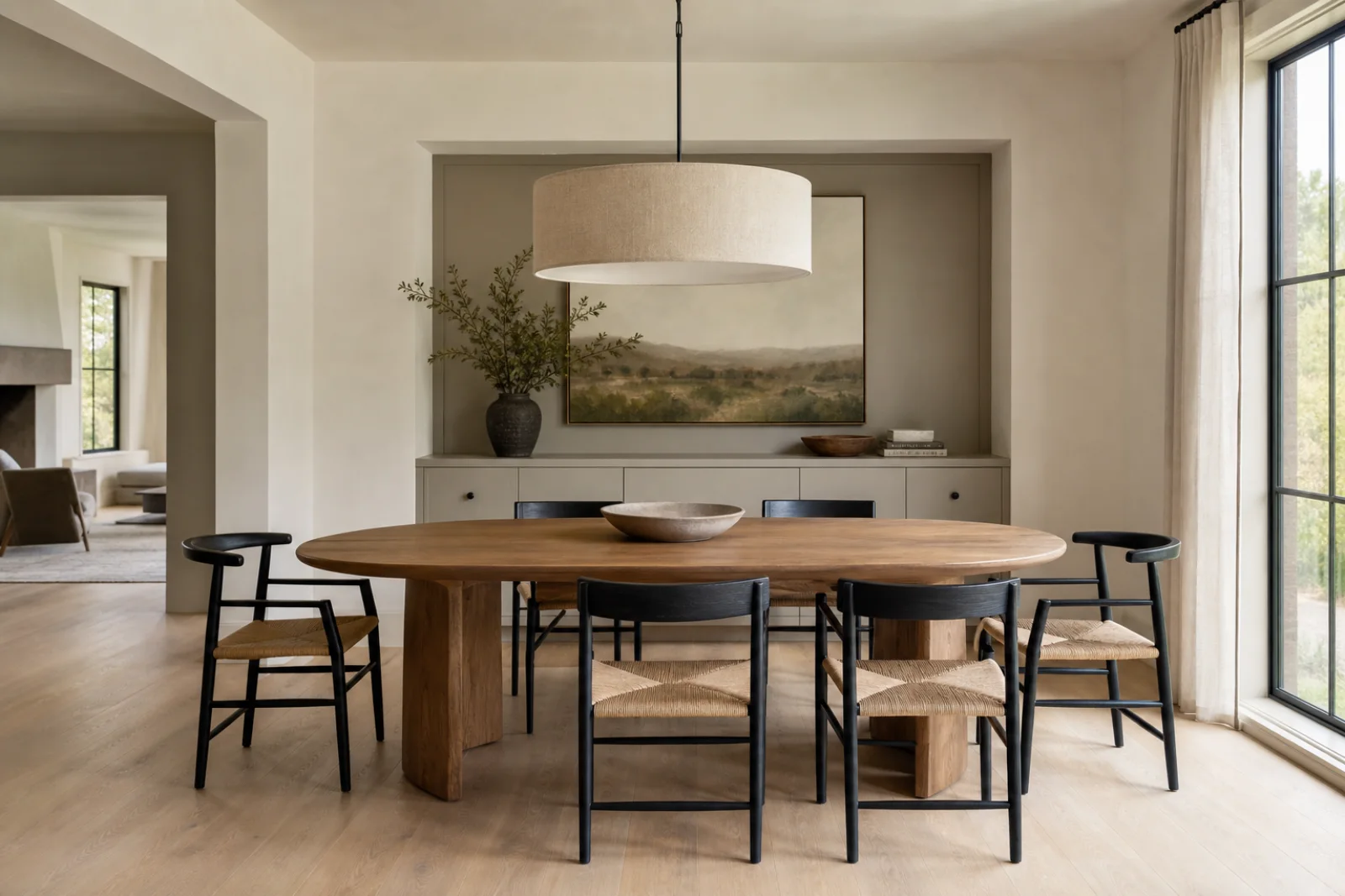 Modern Farmhouse Dining room interior