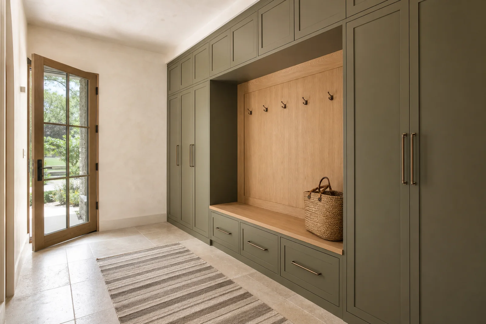 Modern Farmhouse Entryway interior