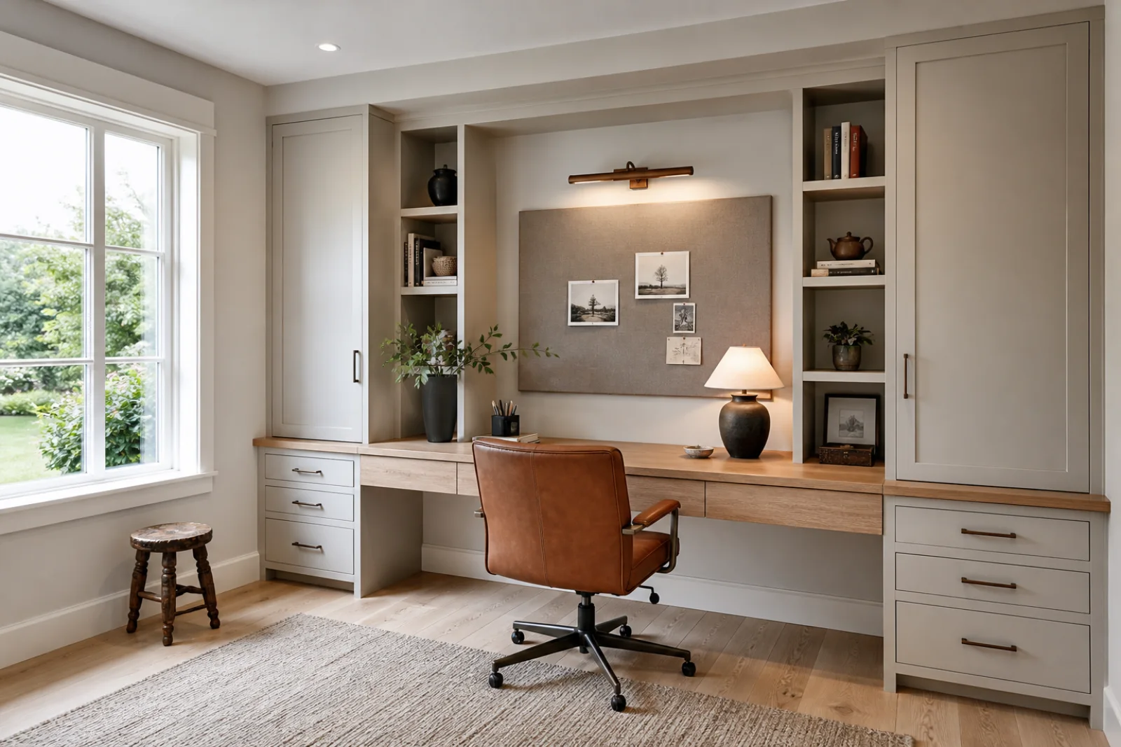 Modern Farmhouse Home office interior