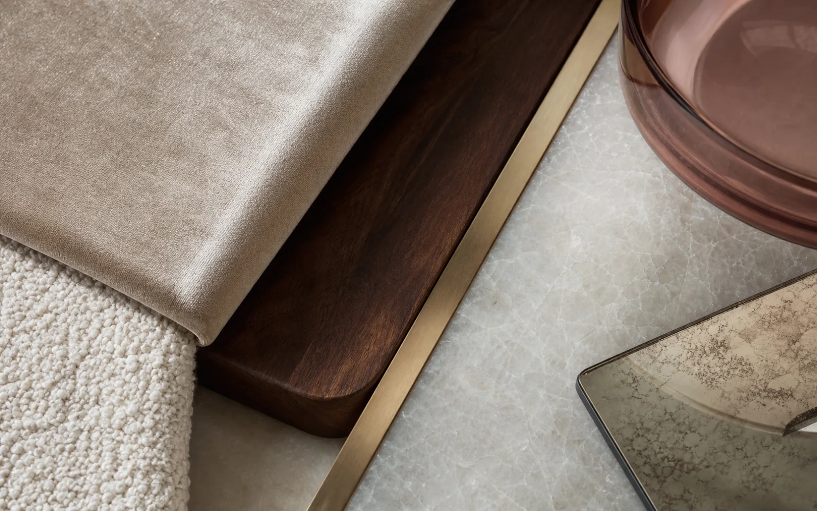 Modern Glam material board
