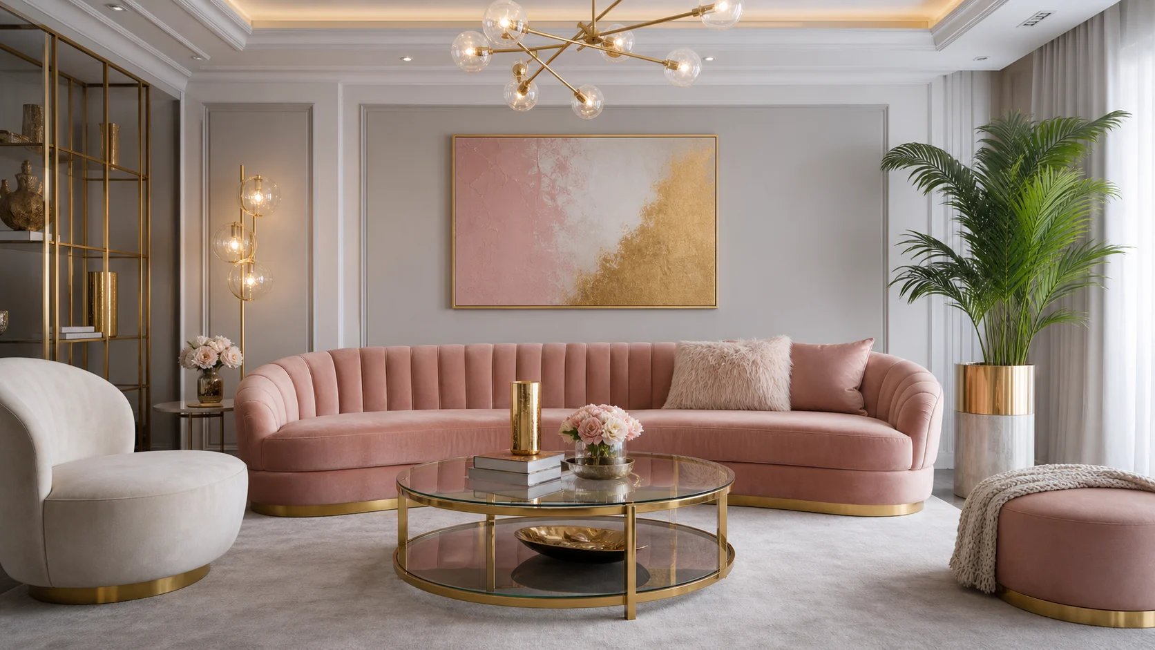 Modern Glam interior design
