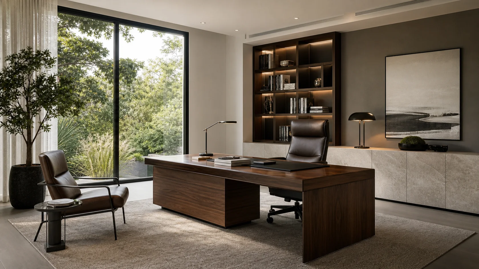 Executive Modern Home Office