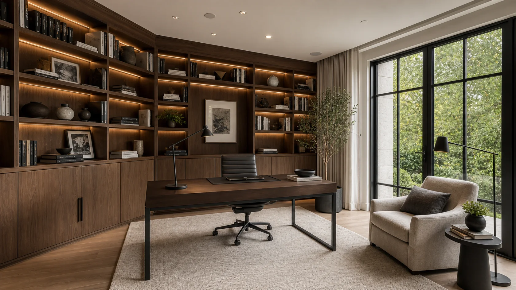Library Modern Home Office