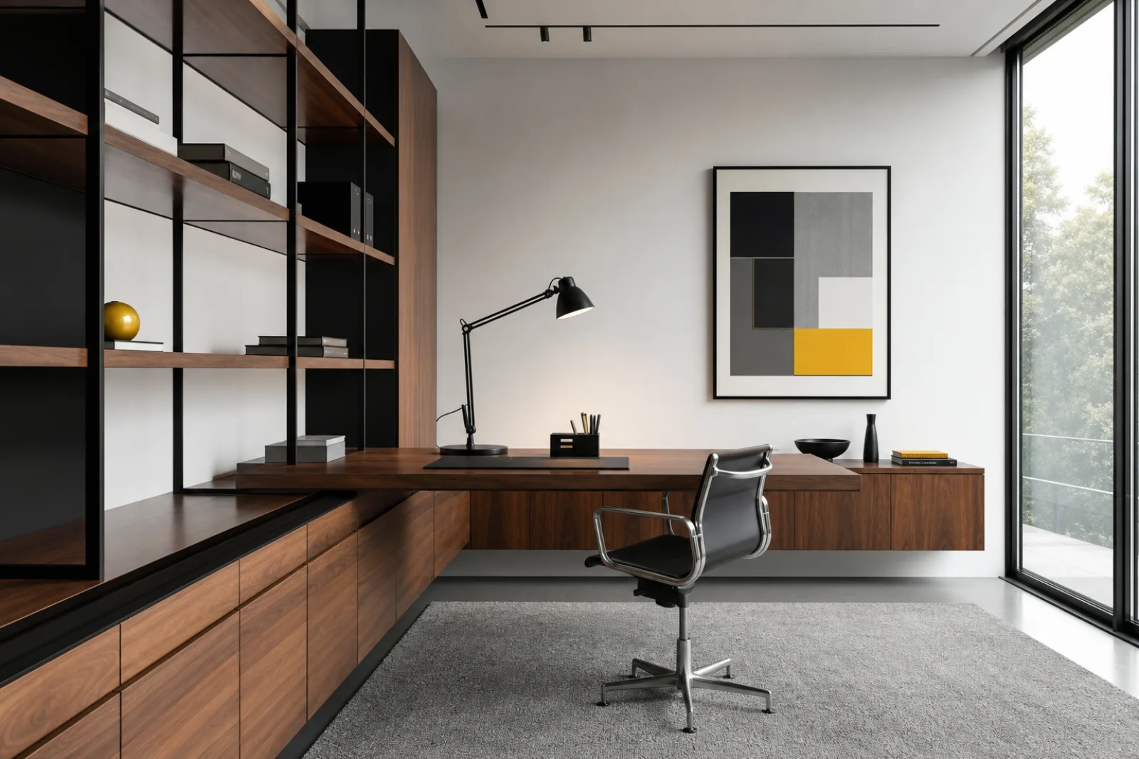 Modern Home office interior