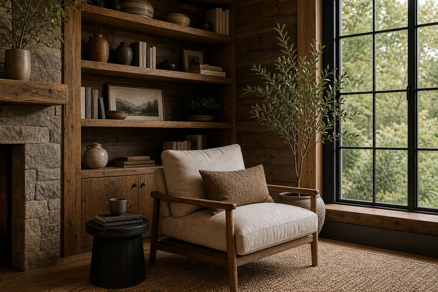 Modern Rustic detail interior