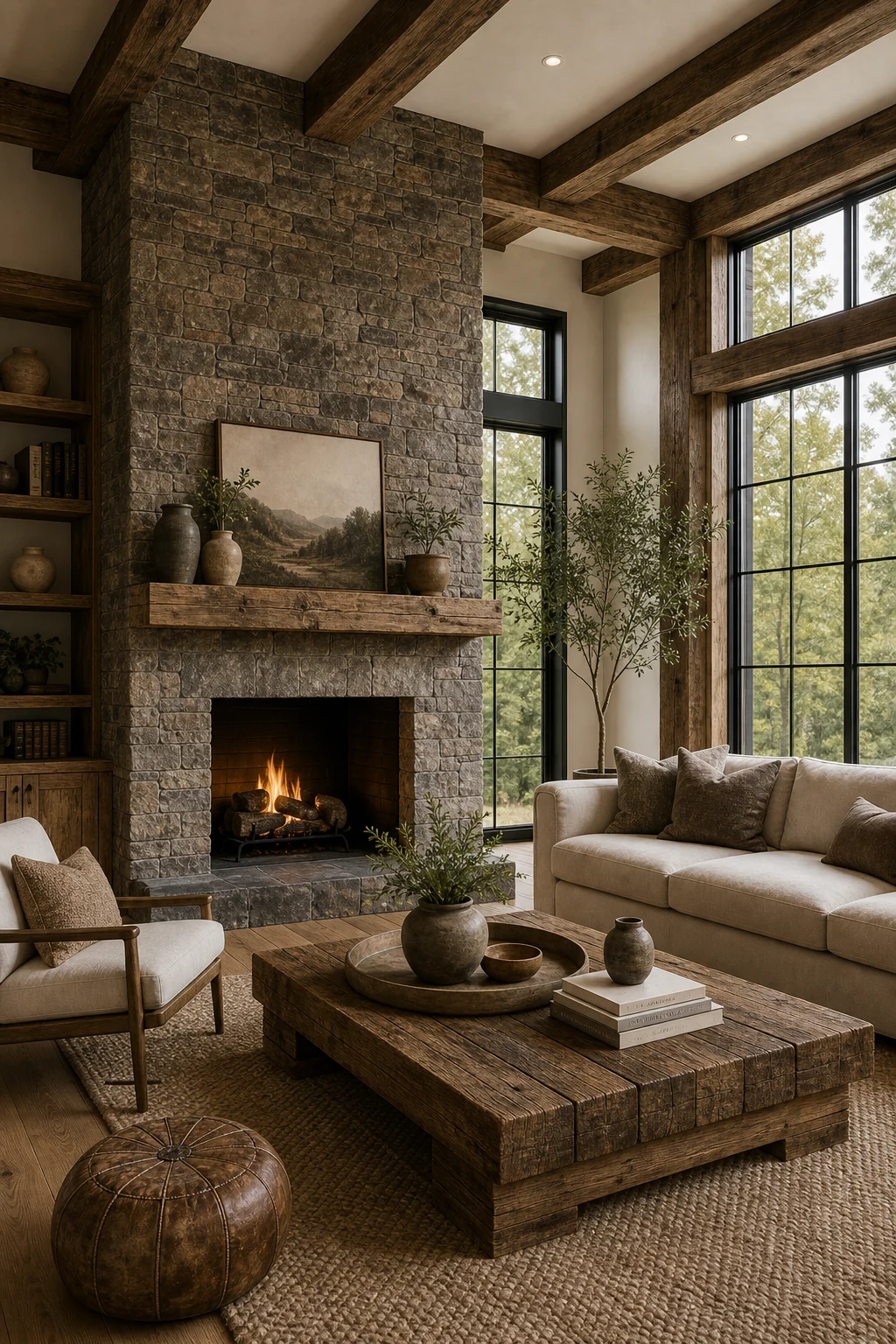 Modern Rustic interior design hero