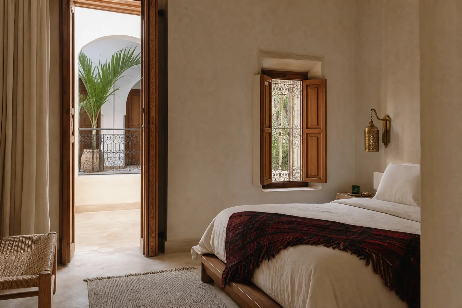 Moroccan styled corner