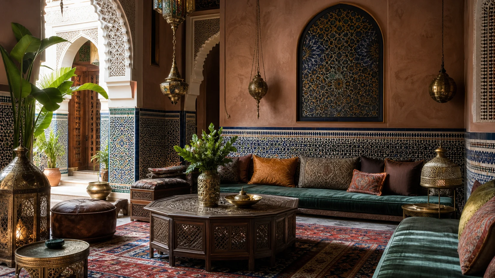 Moroccan interior design