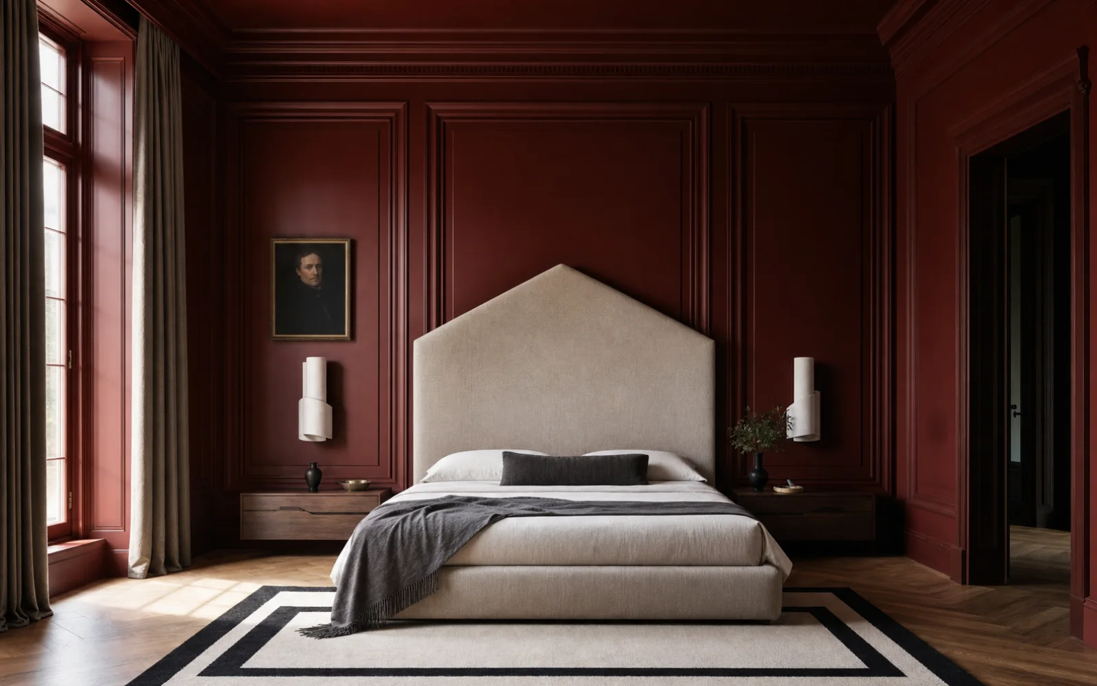 Neo-Traditional styled corner