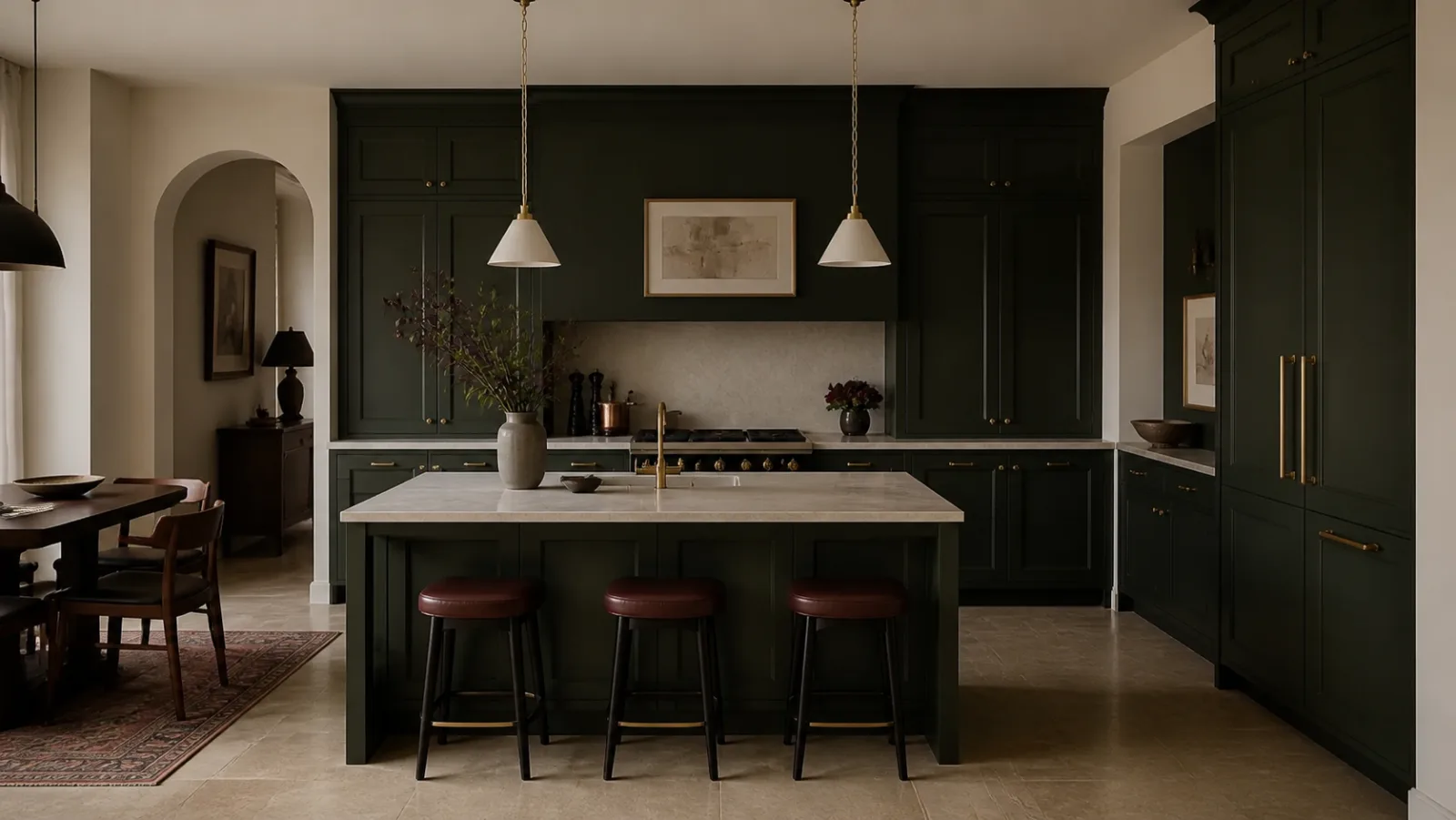 Forest Cabinets Neo-Traditional Kitchen