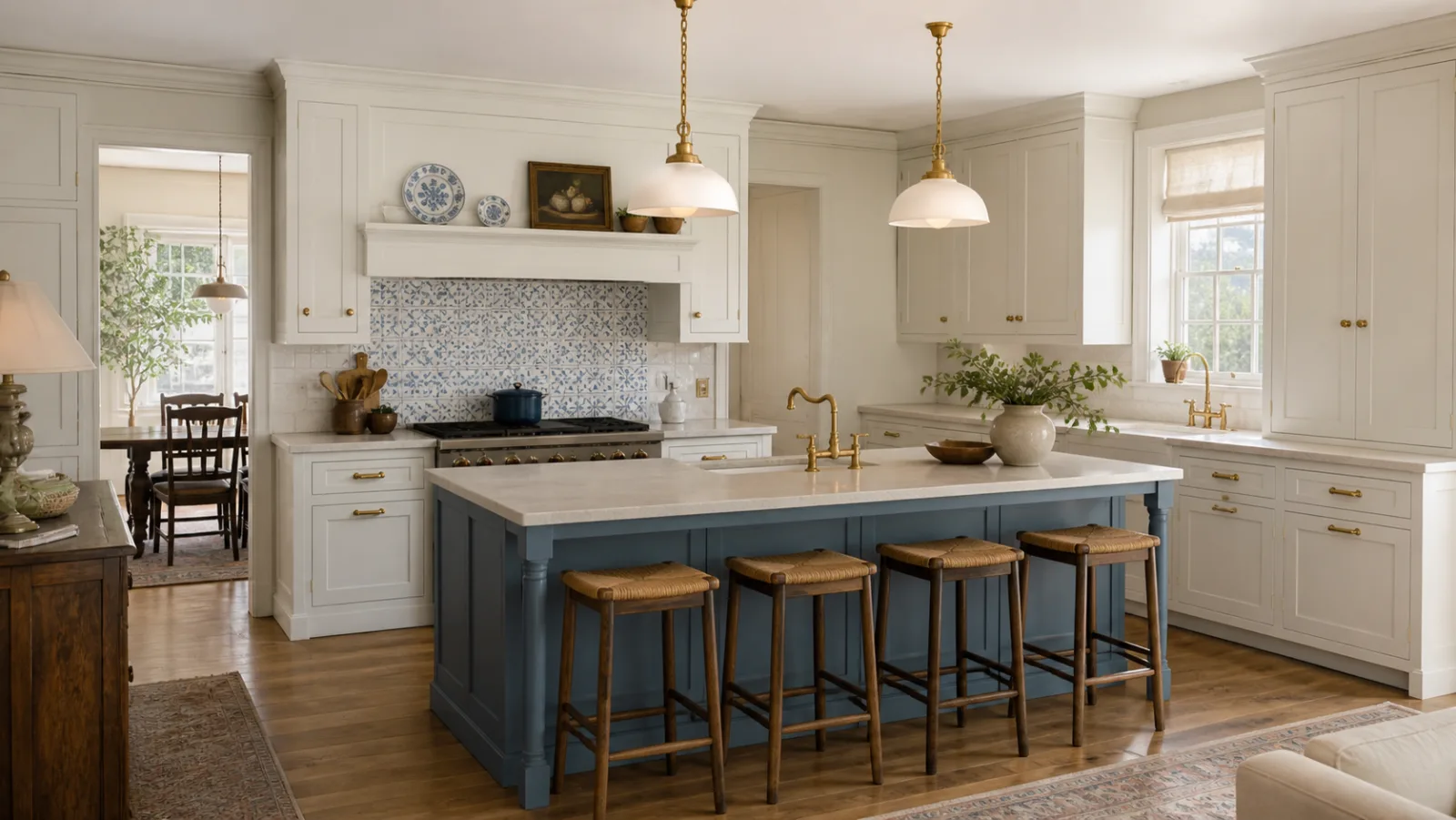 Blue Island New Traditional Kitchen