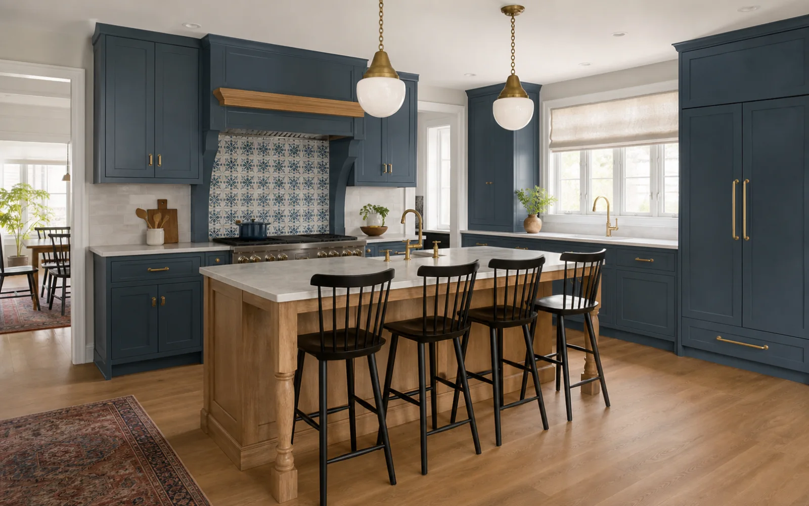 New Traditional kitchen interior