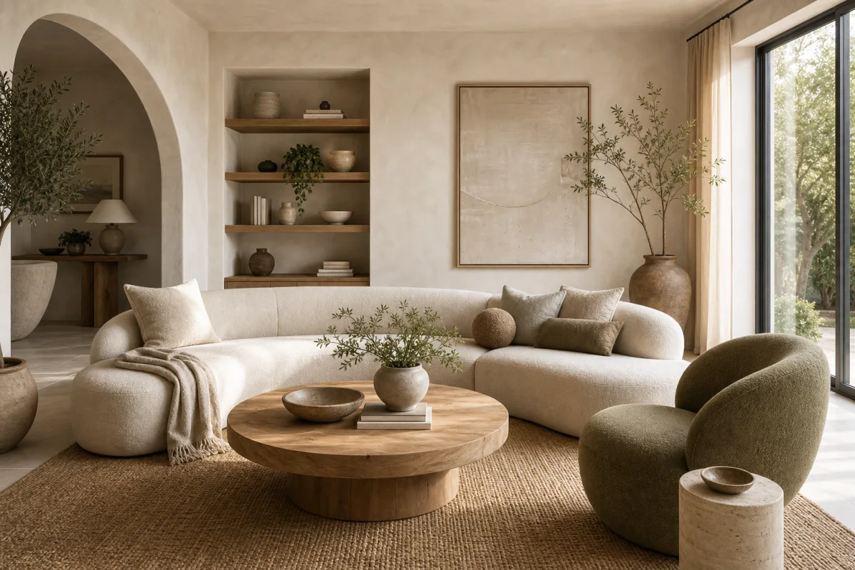 Organic Modern interior design
