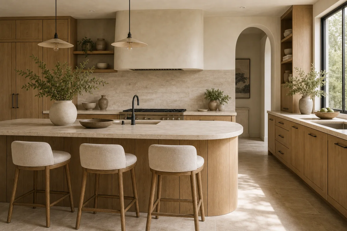 Organic Modern Kitchen interior