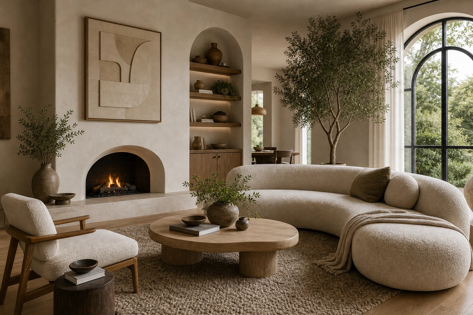 Organic Modern interior design