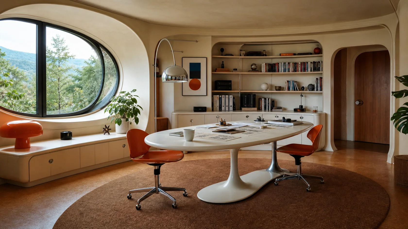 Shared Lab Retrofuturism Home Office