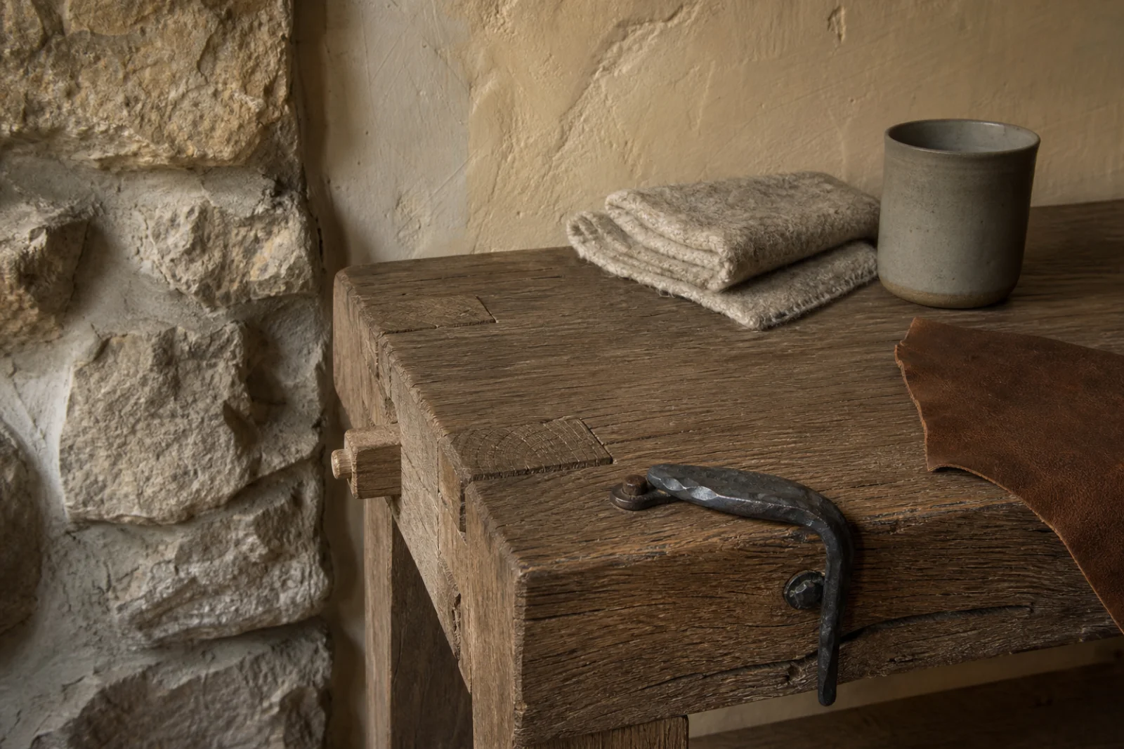 Rustic material board