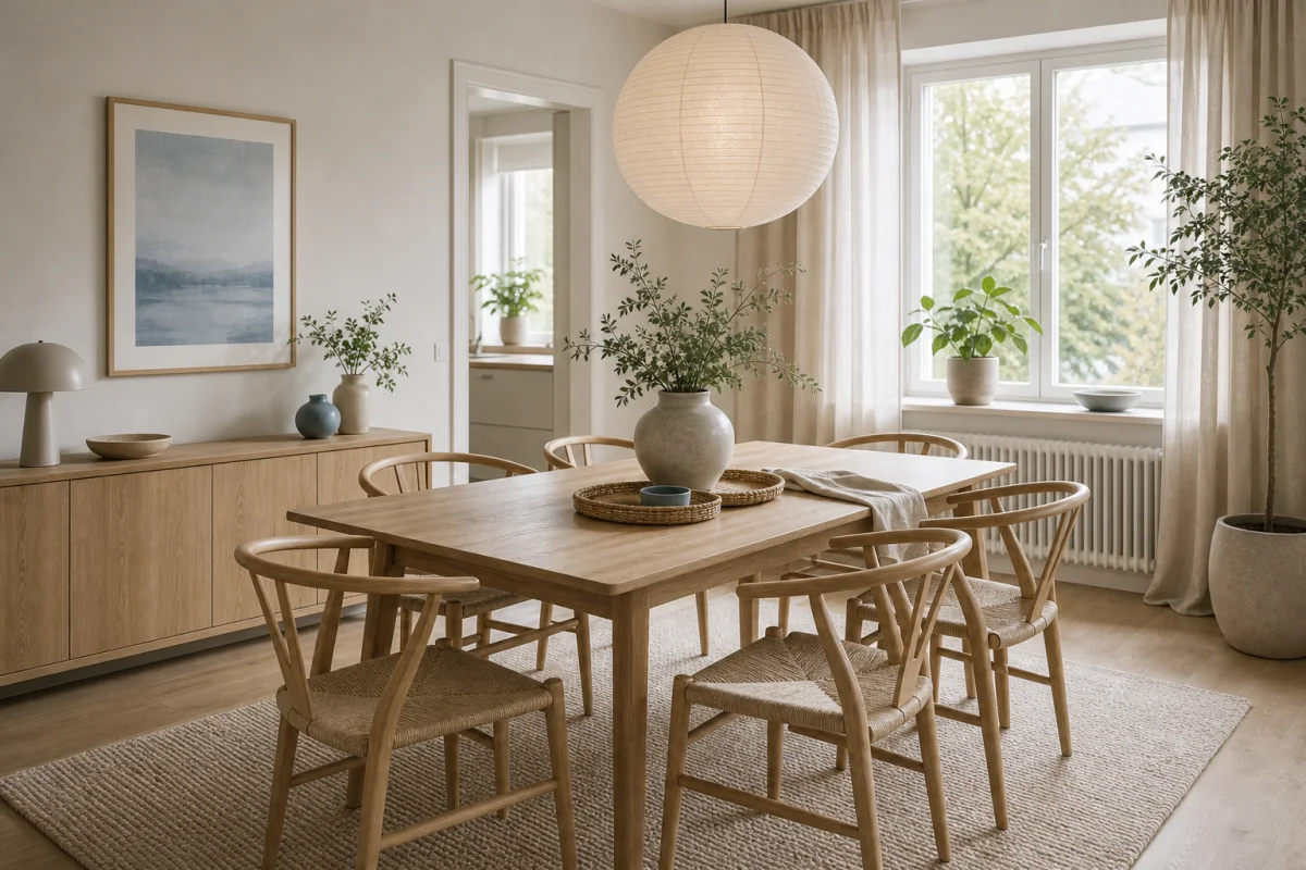 Scandinavian Dining Room interior