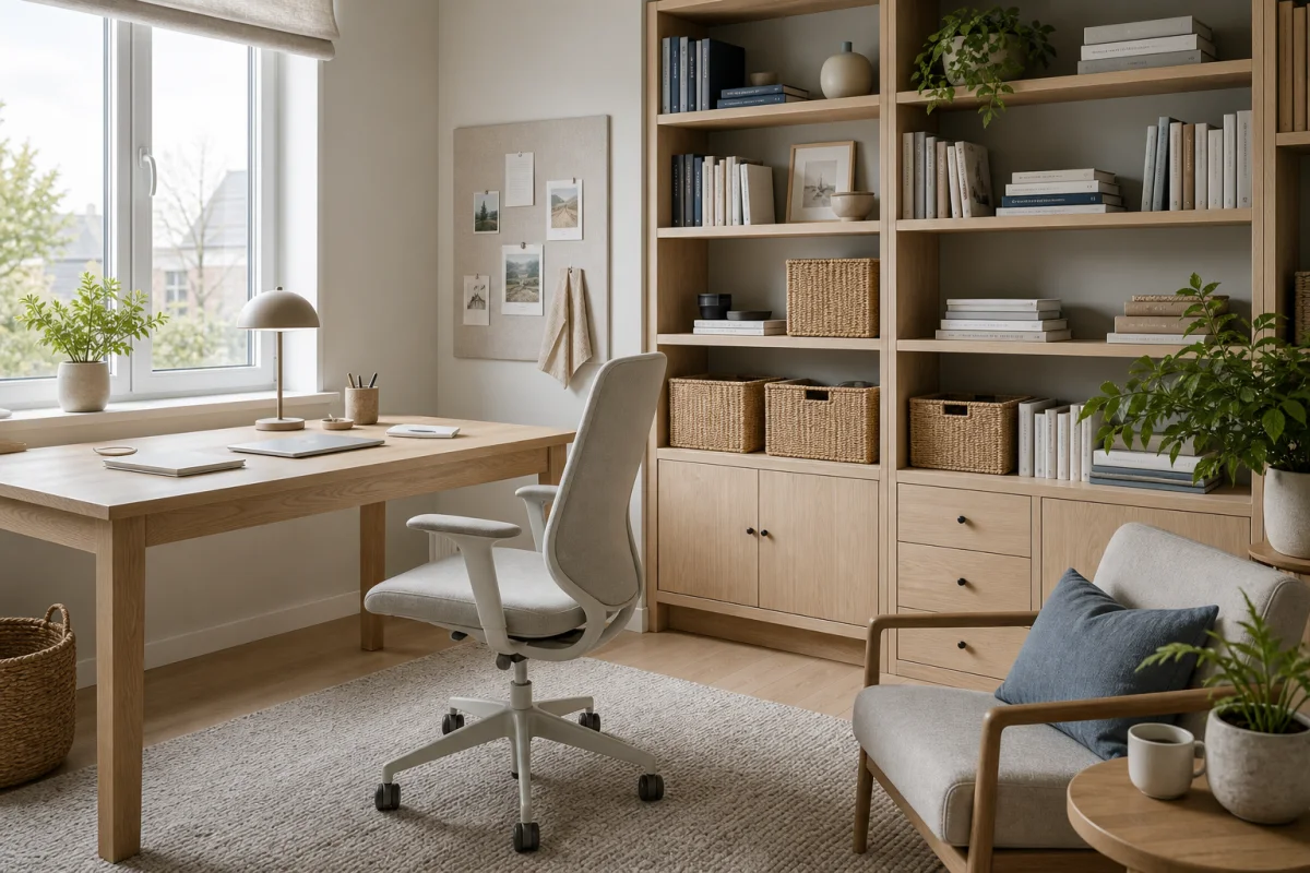 Scandinavian Home Office interior