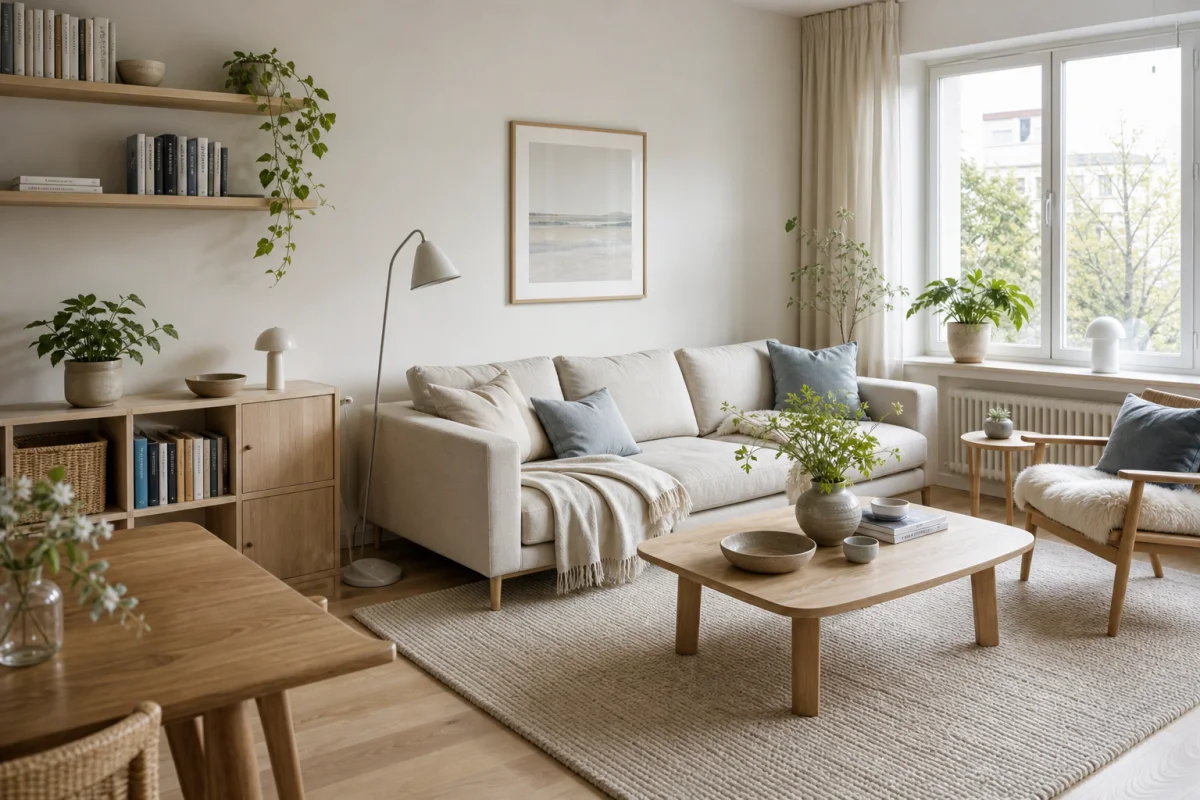 Warm White interior color palette