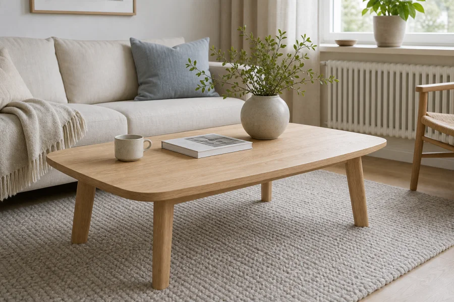 Pale oak and pine material
