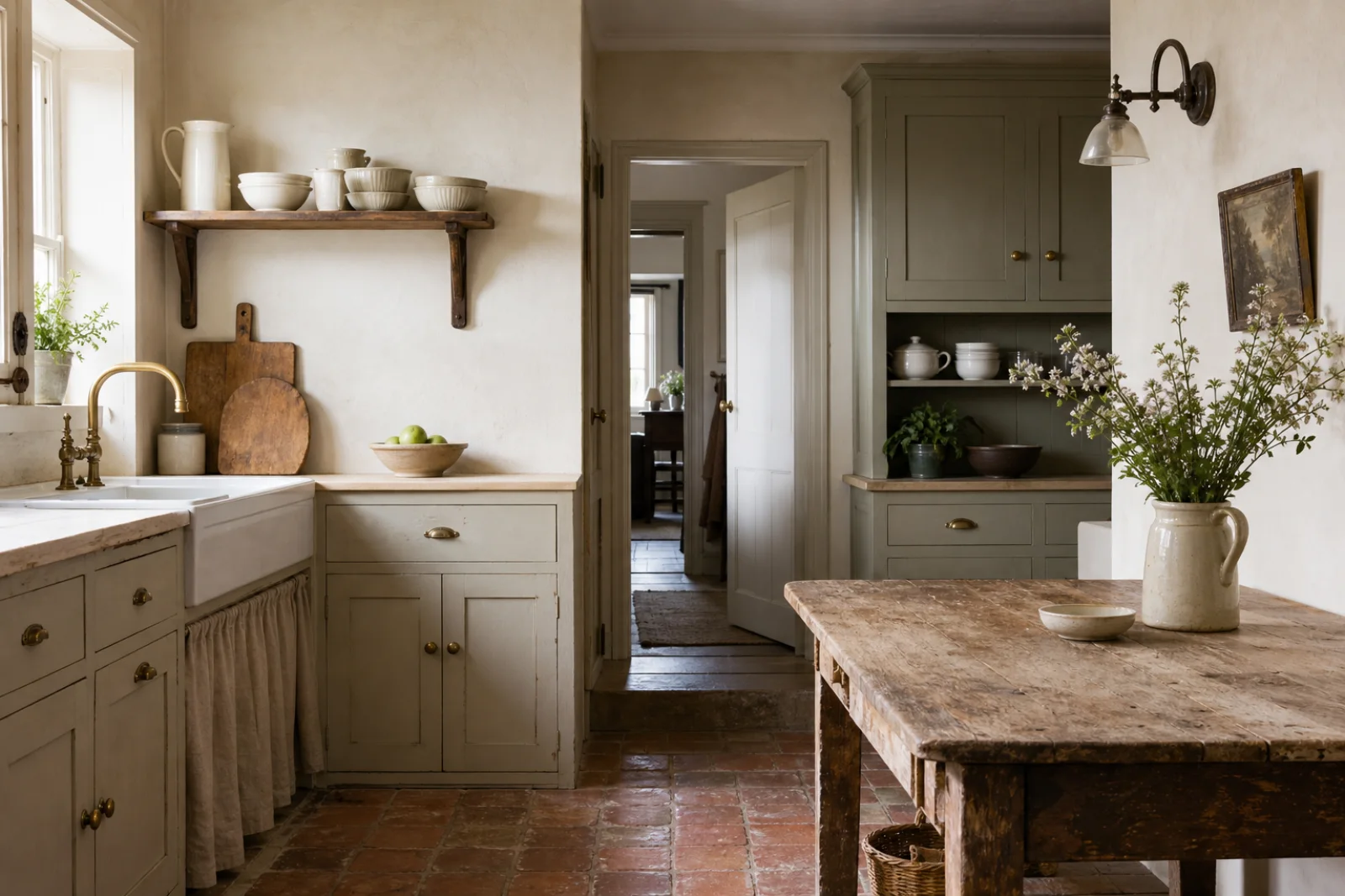 Shabby Chic kitchen interior