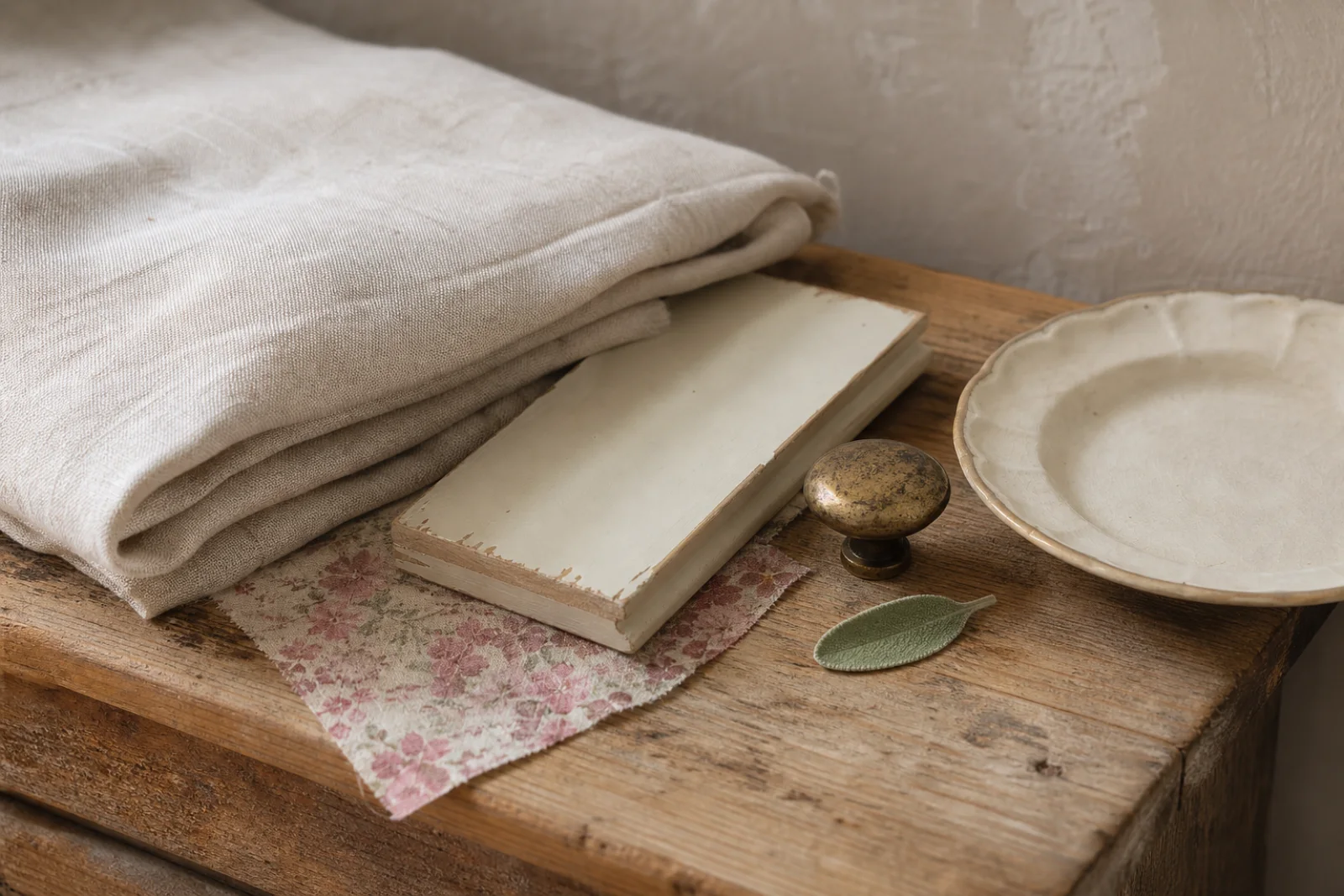 Shabby Chic material board