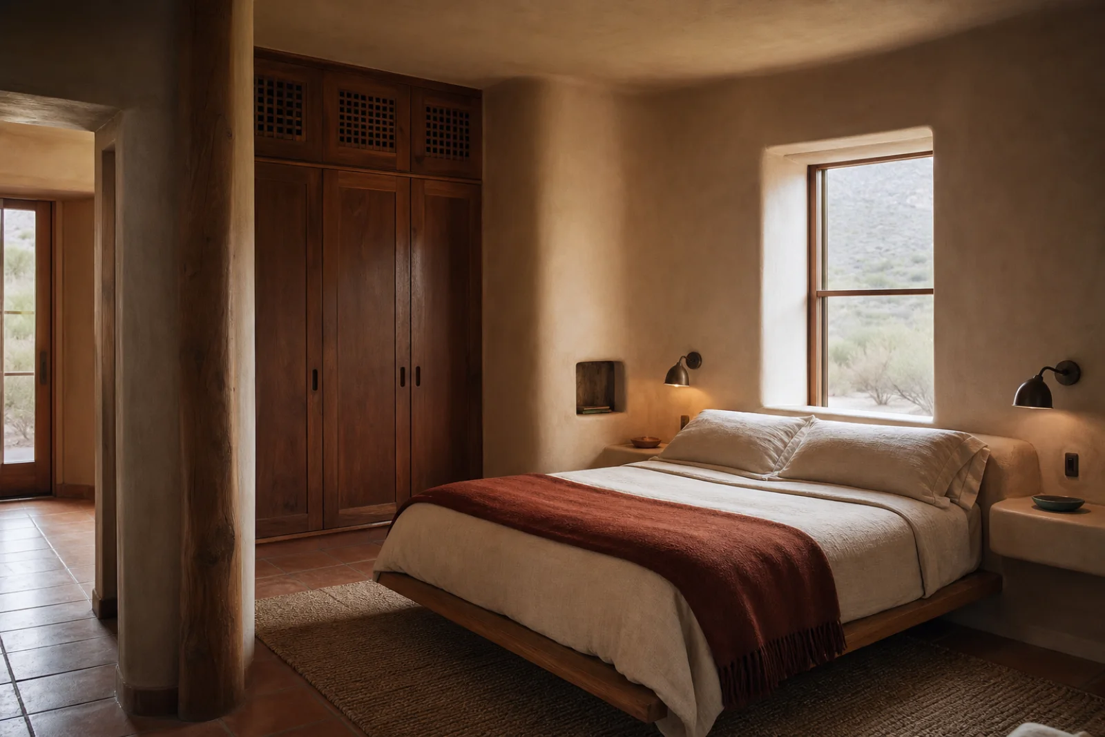 Southwestern styled corner