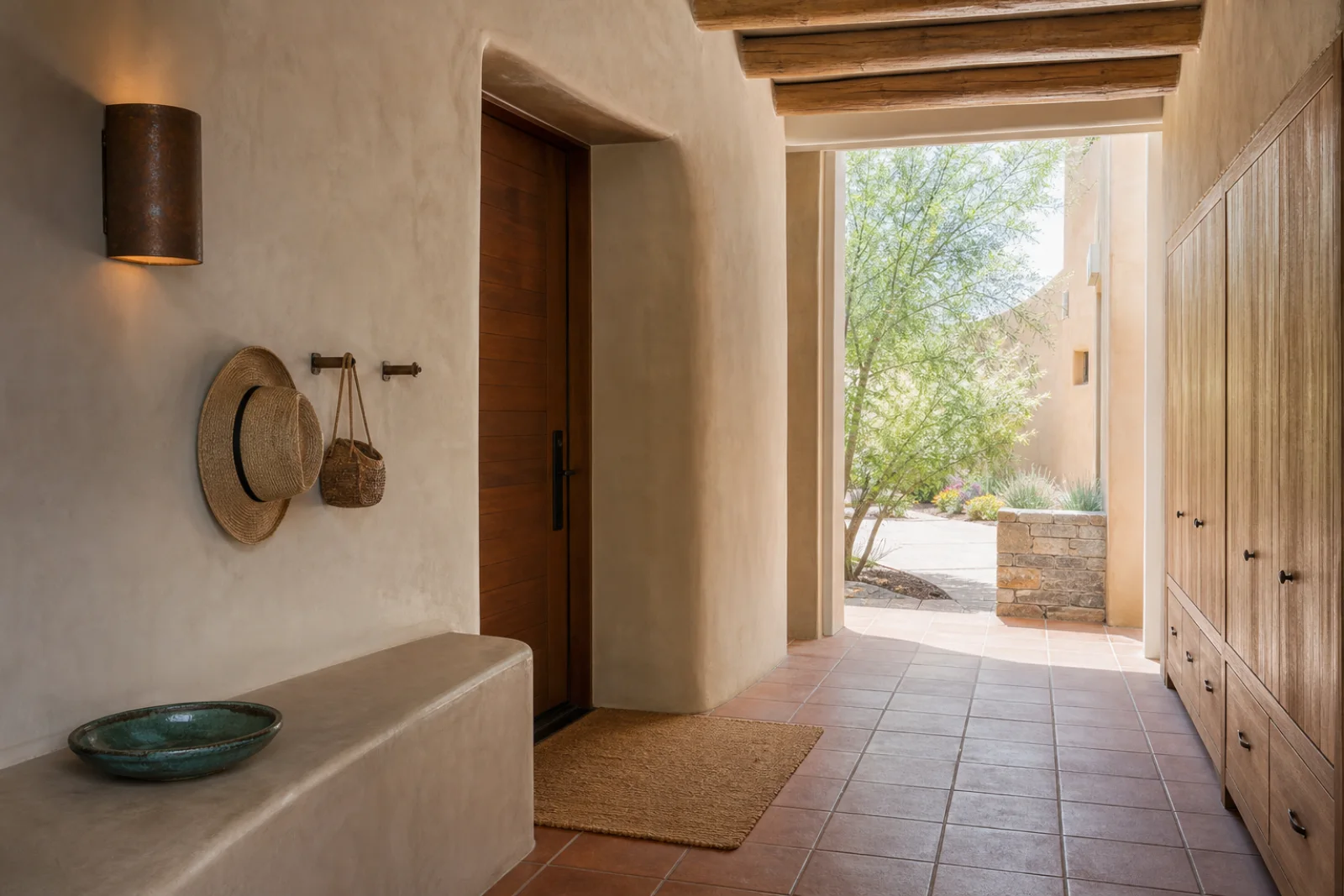 Southwestern Entryway interior
