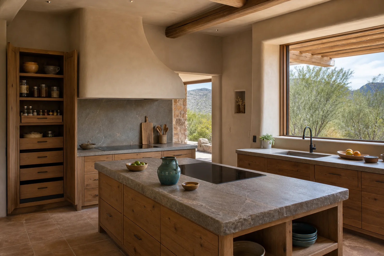 Southwestern kitchen interior