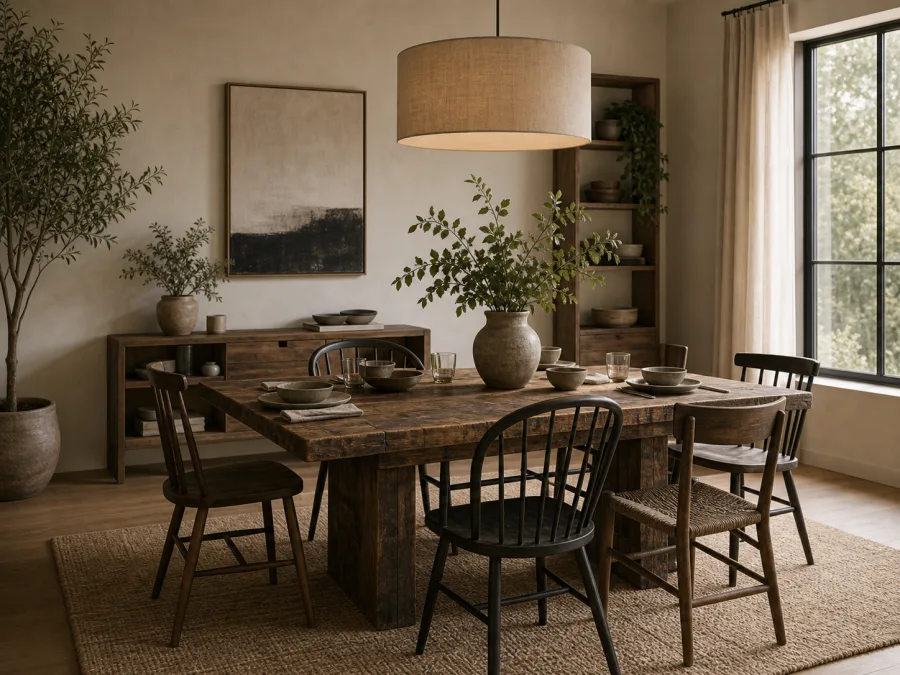 Sustainable Dining room interior