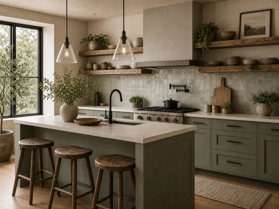 Sustainable Kitchen interior