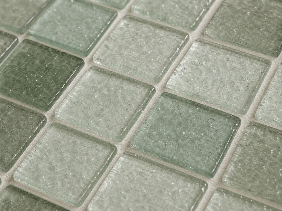 Recycled glass material