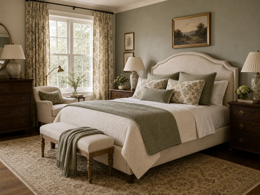 Traditional Bedroom interior
