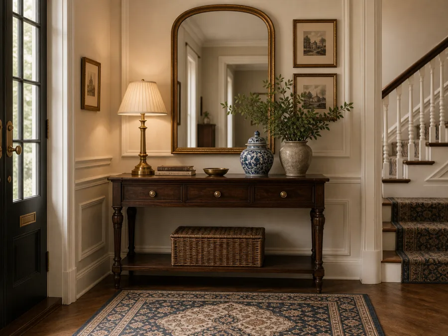 Traditional Entryway interior