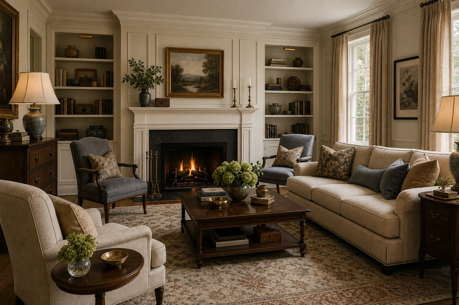 Traditional interior design