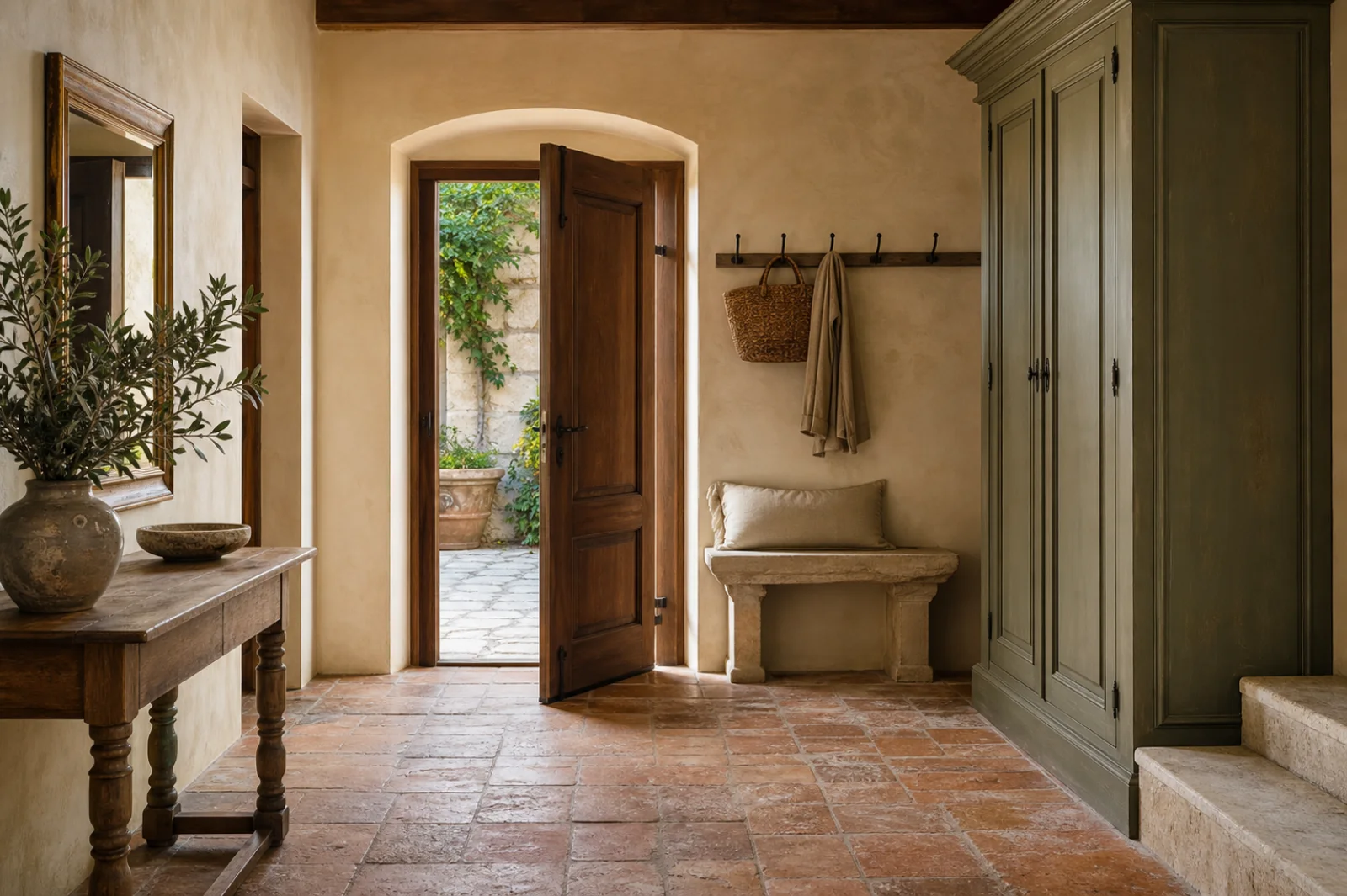 Tuscan Entryway interior