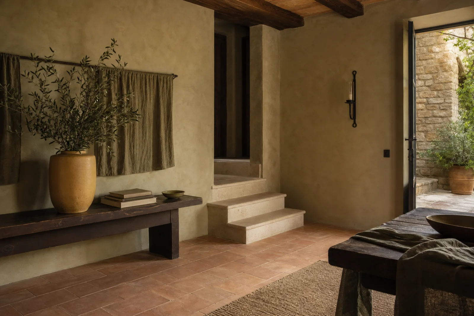 Tuscan material board