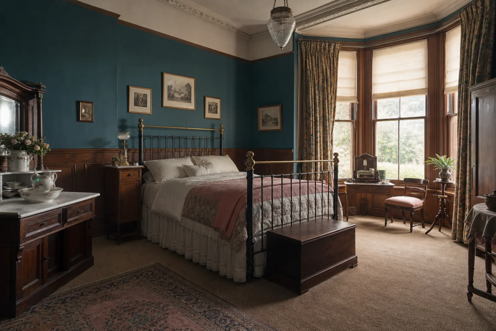 Victorian styled corner