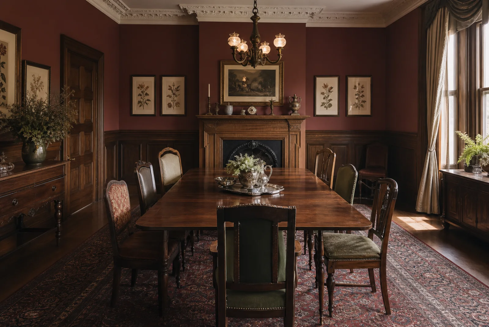 Victorian Dining room interior