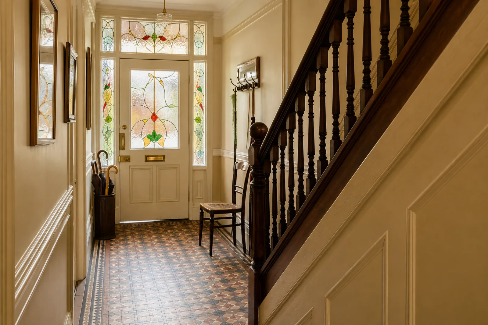 Victorian Entryway interior