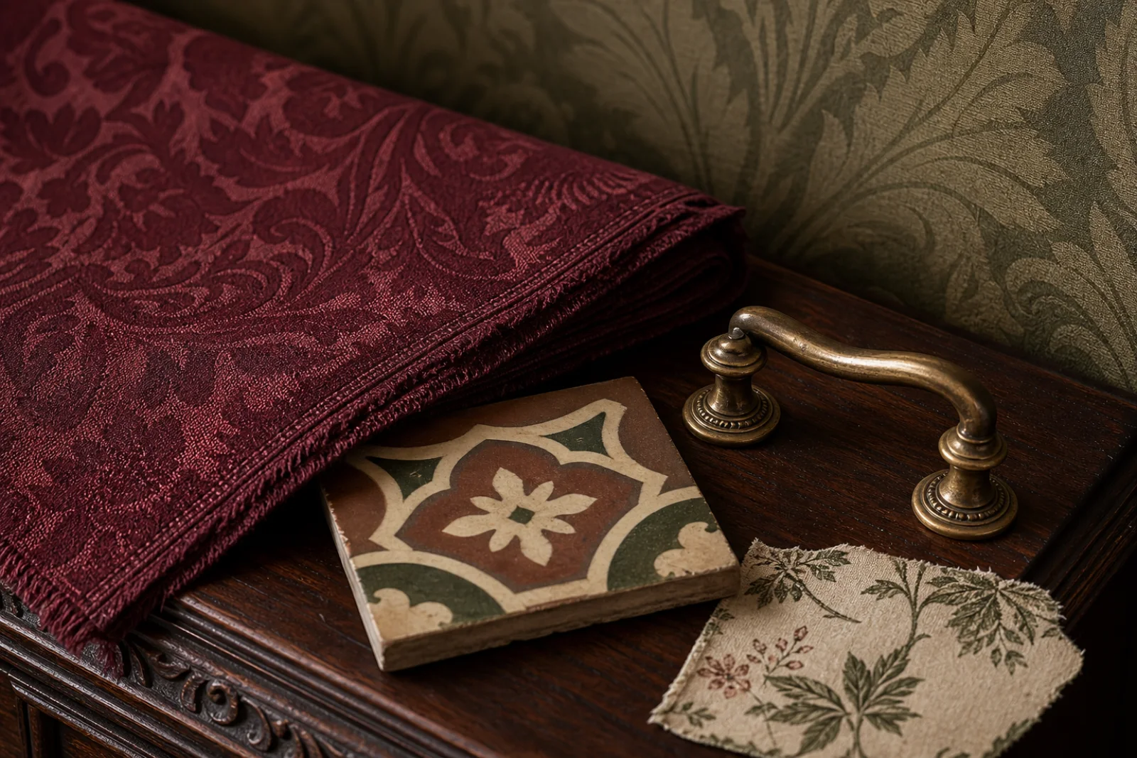 Victorian material board