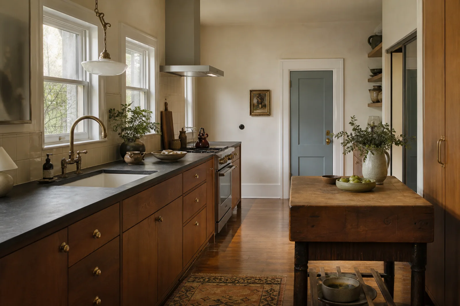 Vintage kitchen interior