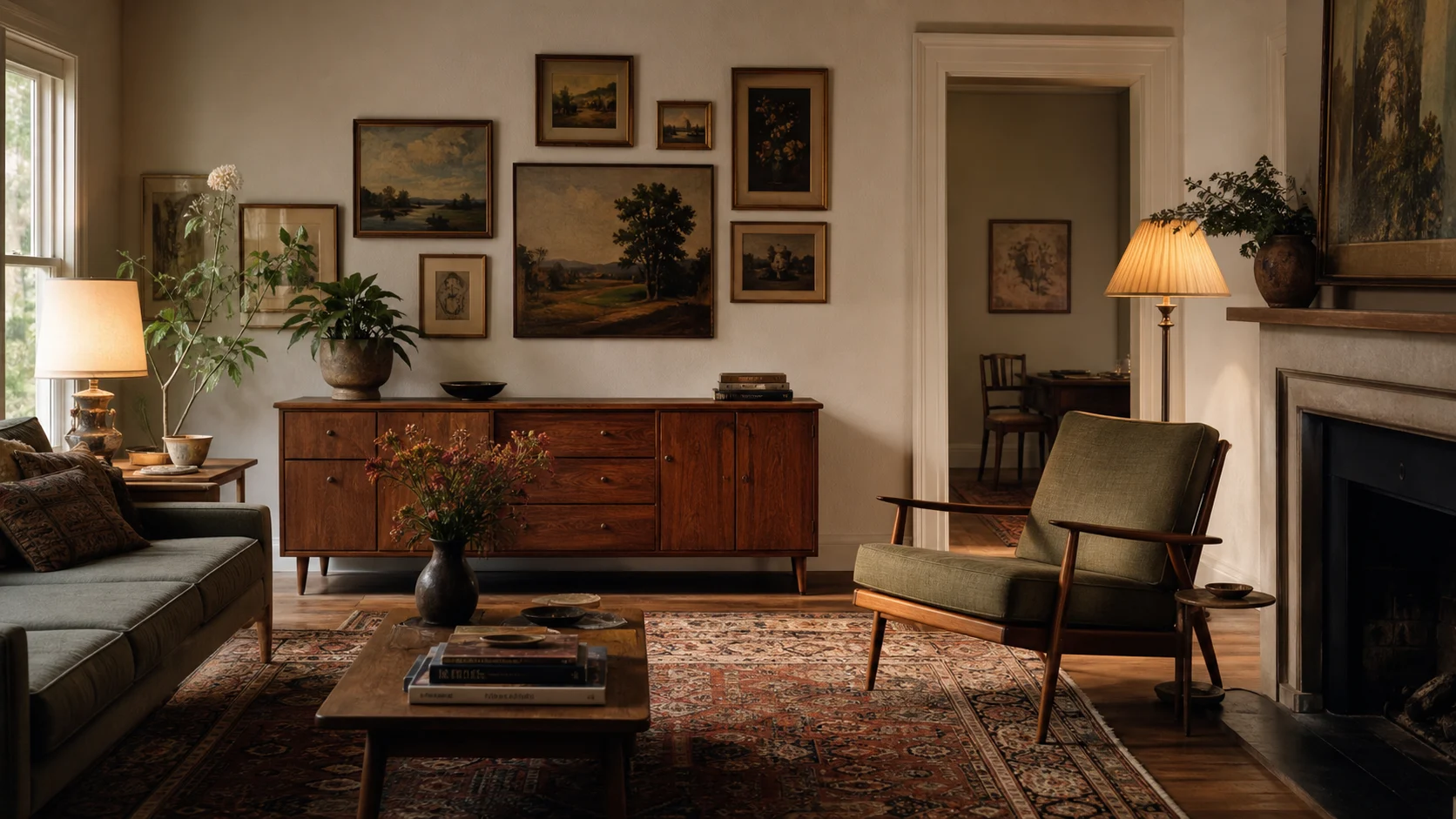 Vintage interior design