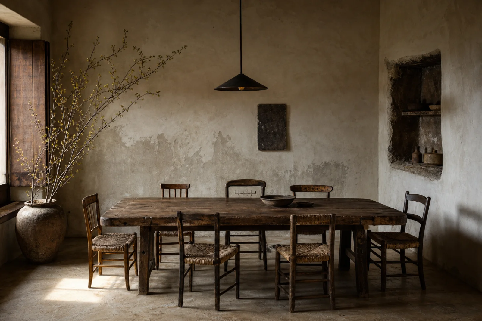 Wabi-Sabi Dining room interior