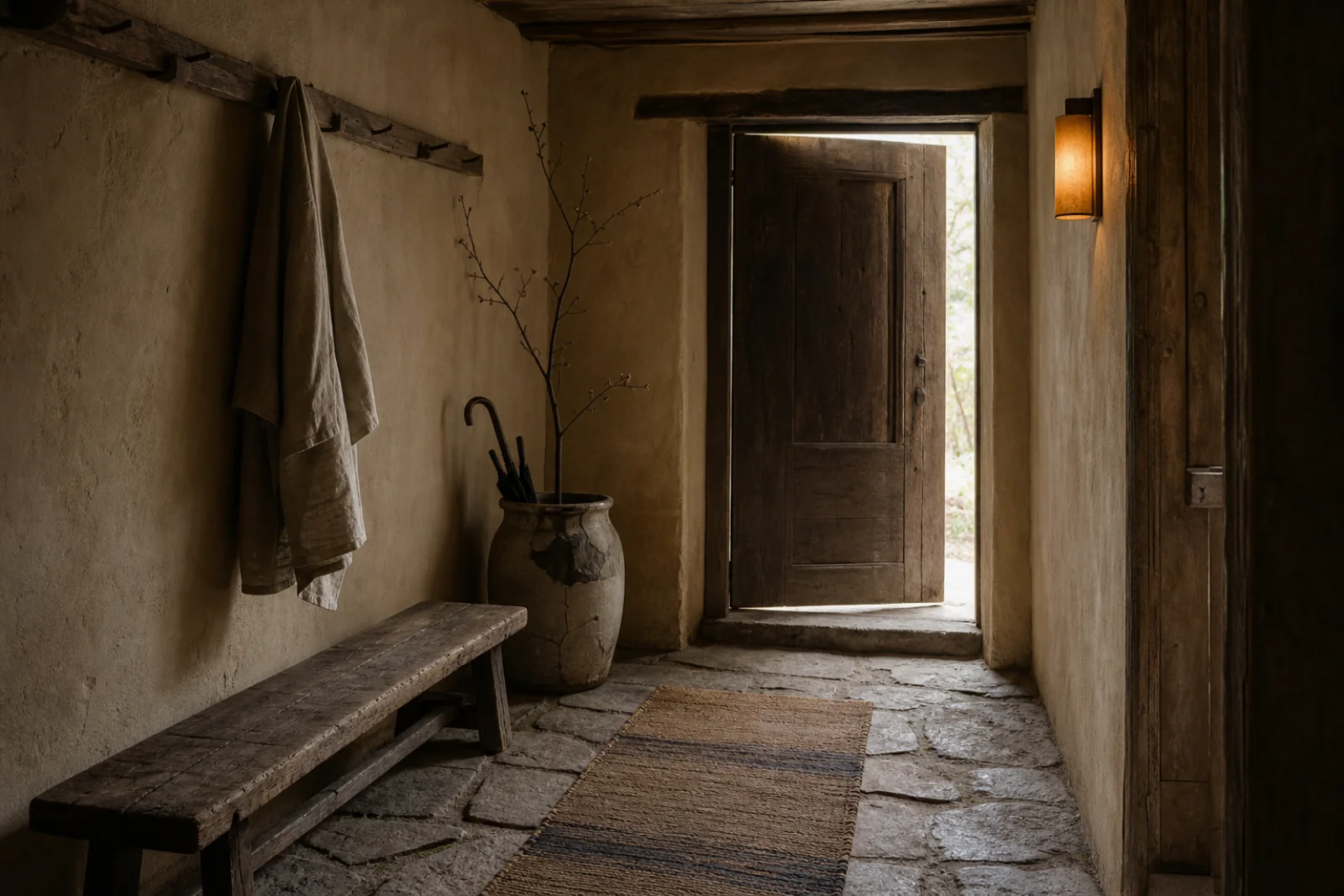 Wabi-Sabi Entryway interior