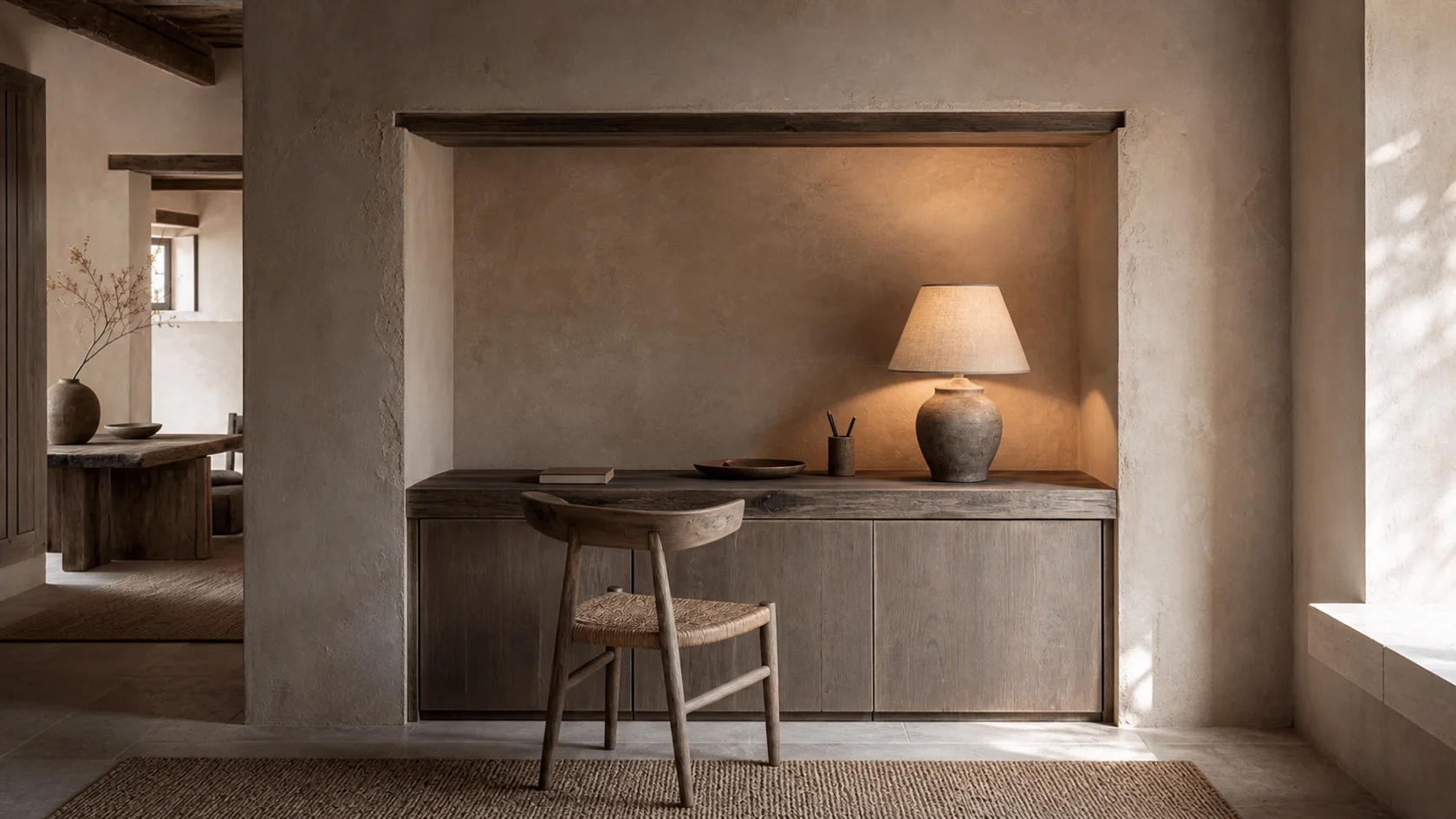 Alcove Wabi-Sabi Home Office