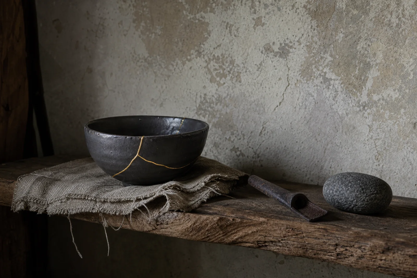 Wabi-Sabi material board